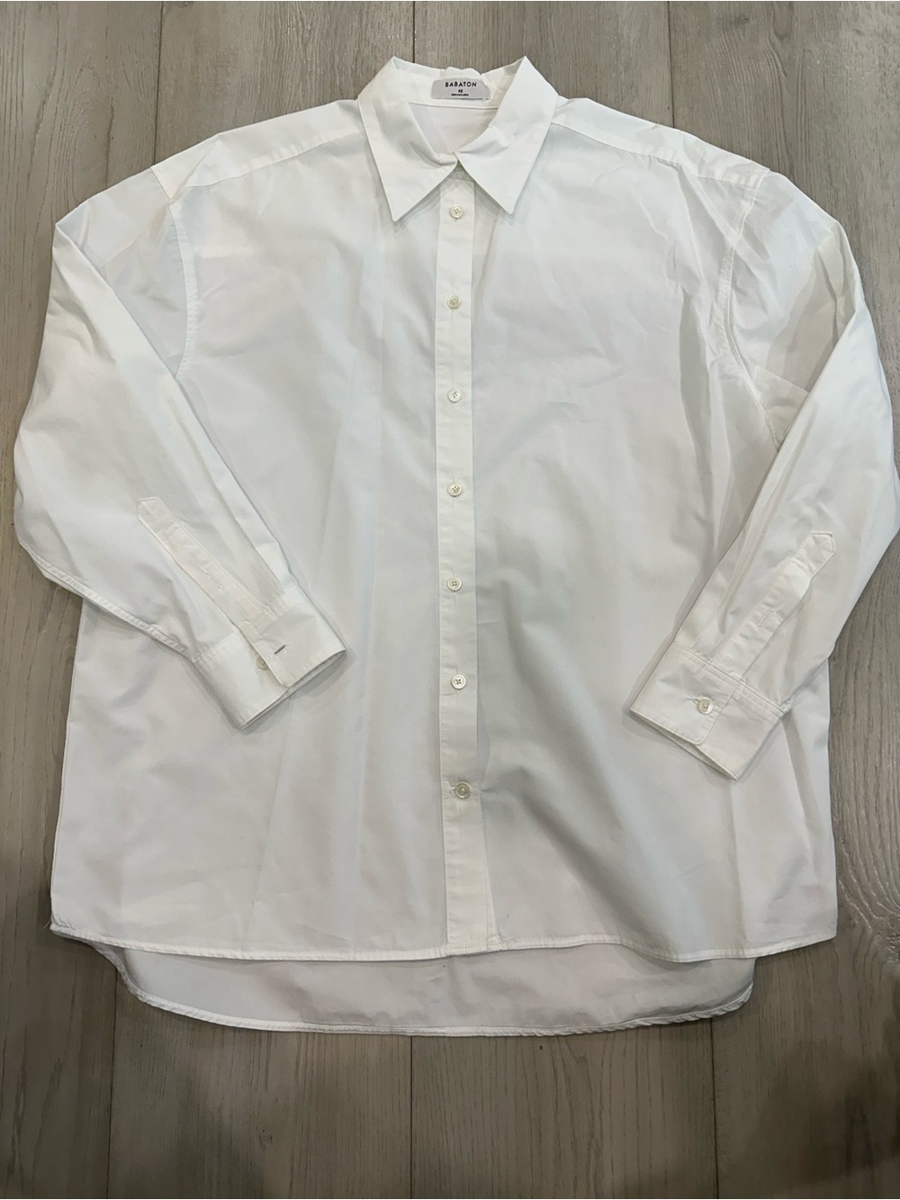 Babaton White Women's Button-Up Shirt
